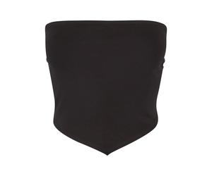 Top bandeau nouÃ© femme Urban Classics Noir L