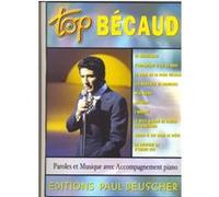 Gilbert Bécaud – Top Bécaud – Chant, guitare ou piano – PVG – Paul Beuscher Publications