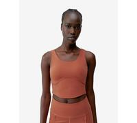 Born Living Yoga Sayani Medium Support Sports Top Orange L Femme