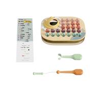 TOP BRIGHT Jeu de pêche ABC - Jeu d'apprentissage des lettres passionnantes - Jouet Montessori à partir de 2 ans - Jeu éducatif - Cadeau pour filles et garçons de 2, 3, 4, 5 ans - Alphabet - Jeu