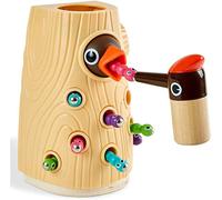 TOP BRIGHT Jouet Magnétique de 2 Ans, Jeu de Pic à Nourrir avec Insectes