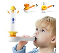 TOP BRIGHT Jouets sensoriels 3 en 1 pour tout-petits avec sifflet, soufflage de balle, balles flottantes - Produits sensoriels d'autisme, motricité fine, jouets pour tout-petits de 3, 4, 5 ans