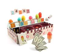 TOP BRIGHT Kit de Jeu pour 3 Ans - Cuillère à Glace mathématique et logique - Jeu de cuillère à Glace pour Tout-Petits - Jeu de rôle - Accessoire de Magasin - Cadeau pour Filles de 3 Ans