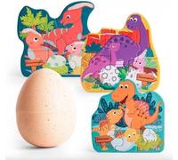 TOP BRIGHT Puzzle Œuf de dinosaure 3x6 pièces