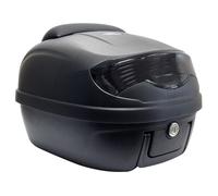 Top Case 29L Noir Mat 40x40x31cm(1 Casque) Platine, Dosseret et Poignée