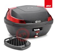 Top-Case 47L GIVI BLADE B47 Noir Pour 2 Casques Avec Piastra MonoLock