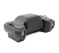 Top case 82 L Bagtecs QT3 pour Quad/ATV - Coffre arrière étanche noir avec dossier