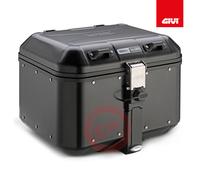 Givi Top case Trekker Dolomiti Black Line DLM46B MONOKEY 46 L Aluminium Noir