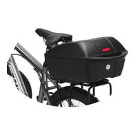 Polisport Top Box for Bicycle-with Quick Release System-Packed w/Header Card Coffre Unisex-Adult, Noir, Taille Unique