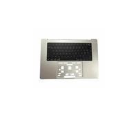 Top Case AZERTY Argent pour MacBook Pro 16 A2780 & Retina A2485