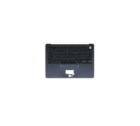 Top Case AZERTY Minuit pour MacBook Air M3 13" (2024) A3113 sans Rétro-Eclairage