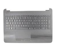 Top Case - Clavier Compatible pour Ordinateur Portable HP 15-AY / 15-BA, Couleur Noire, Offre Une Installation et Un Remplacement faciles pour améliorer la fonctionnalité.
