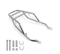 Top Case Étagère Porte-Bagages Arrière pour Moto pour W800ABS W 800 Cafe Support De Rangement Porte-Bagages Arrière Moto Support(Argent)