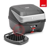 Top-Case GIVI B32NMAL 32LT Noir Avec Plaque Monolock Universelle Moto Scooter