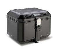 Top case - GIVI - DLM46B - 46 litres - Aluminium noir - Serrure de sécurité