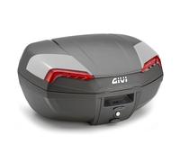 Top-Case GIVI E46N 46L Noir Riviera Case Avec Plaque Universel Moto Scooter