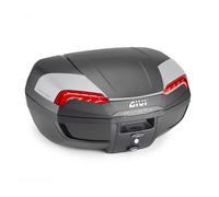 Top-Case GIVI E46N2 46L Noir Riviera Case Plaque Universel Moto Scooter