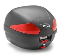 Top Case Givi Monolock 29L - noir/rouge/gris - TU