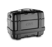 Givi Trekker 46 Valise Monokey avec Couverture, Aluminium Noir