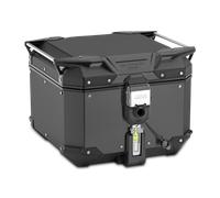 Top Case Givi Trekker Outback EVO Monokey Noir Aluminium Noir