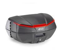 Top case Givi V49N AIR Monokey 49 litres en ABS noir avec reflecteur rouge