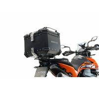 Top case GPR Tech ALPI-TECH Alu - Complet avec support - 55 litres - noir