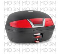 KAPPA TOP-CASE K46 L noir avec catadioptre rouge