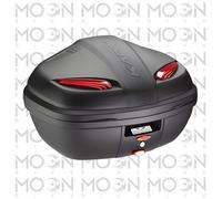Top Case Kappa K47N Manta Monolock 47L Noir Moto Scooter + Platine Universelle