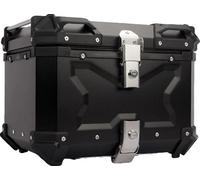 Top case moto, alliage d'aluminium durable, design étanche, X-45L-NOIR