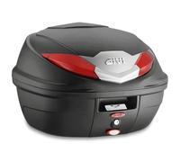 Top case moto avec cata fumés Givi Monolock (B360NT2) - noir - 36 L