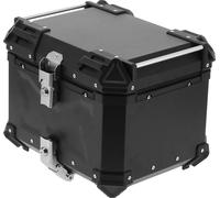 Top case moto, capacité 45L, alliage d'aluminium durable, Comme illustré