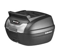Top case moto Shad SH40 Noir Cargo - 40L - Serrure - Moto