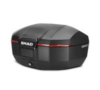 Top case moto SHAD SH51 carbon look 51L D0B51106