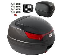 Top Case pour Moto A-pro, Top Case avec Feux Stops pour Moto, Scooter et Quad, 32 L