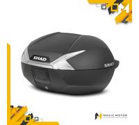 Top case SHAD SH Réflecteur blanc 47 L 47 L Blanc D0B47106