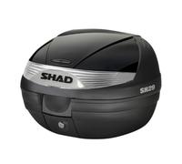 TOP CASE SHAD SH29 NOIR 29L AVEC PLATINE POUR SCOOTER-MAXISCOOTER (CONTENANCE 1