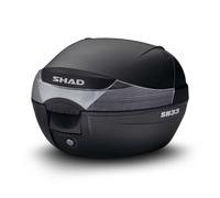 Top Case Shad SH33 noir 33 litres plaque incluse