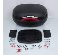 Top case Shad SH46 noir avec platine de fixation pour moto scooter D0B46200 Neuf