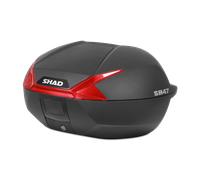 Top Case Shad SH47 Catadioptre Rouge Rouge