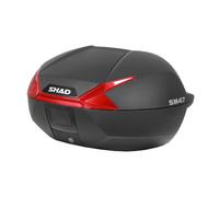 Top case shad sh47 noir 47l avec reflecteur rouge (d0b47206)