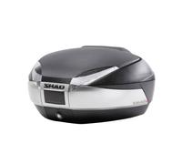 TOP CASE SHAD SH48 TITANIUM AVEC PLATINE (D0B48406R) AVEC COUVERCLE + DOUBLE