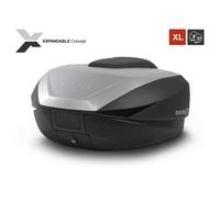 Top case shad sh59x expandable aluminium 59l avec platine (3 volumes possibles 4