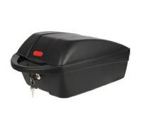 Polisport Top case vélo 11 L noir – fixation sur porte-bagages à clé