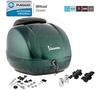 Top-Case Vert Bosco 349/A + Dossier Original VESPA GTS 125 IGET EURO4 2019