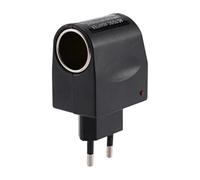 Top Chargeur * Adaptateur Chargeur Convertisseur Prise Secteur 230V vers 12V 500mA 0.5A Allume Cigare Voiture