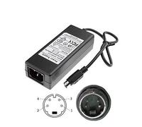 TOP CHARGEUR ® Adaptateur Secteur Alimentation Chargeur 12V 5V 2A 4 PIN Mini Din pour Remplacement WEIHAI Power SW34-1202A02-S4