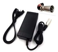TOP CHARGEUR * Adaptateur Secteur Alimentation Chargeur 42V 2A pour Batterie 36V Lithium Li-ION Battery Charger pour 36V Série 10-36 V Vélo Electrique E-Bike Certification CE Connecteur: XLR 3 Broches