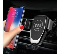 Top Chargeur * Chargeur sans Fil Voiture Support Téléphone Chargeur Induction 10W pour Samsung S9+ S9 S8+ S8 S7 S7 Edge S6 S6 Edge Note 9 Note 8 Note 5 IPhone X 8Plus 8 Nexus 4 5 & 6 Appareils Qi