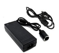 Top Chargeur * Convertisseur Transformateur pour DC 12V 10A 120W Allume Cigare pour Glacière Cooler Mini Compresseur d'air Aspirateur à Main Mini Frigo de Voiture