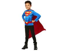 TOP CLASSIQUE SUPERMAN ENFANT 6/8 ANS Rouge, Bordeaux 6-8 ans
